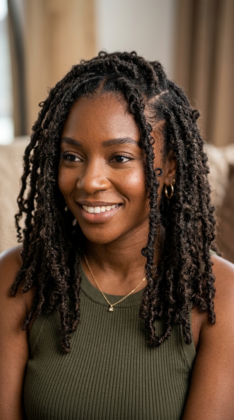 Distressed Butterfly Locs