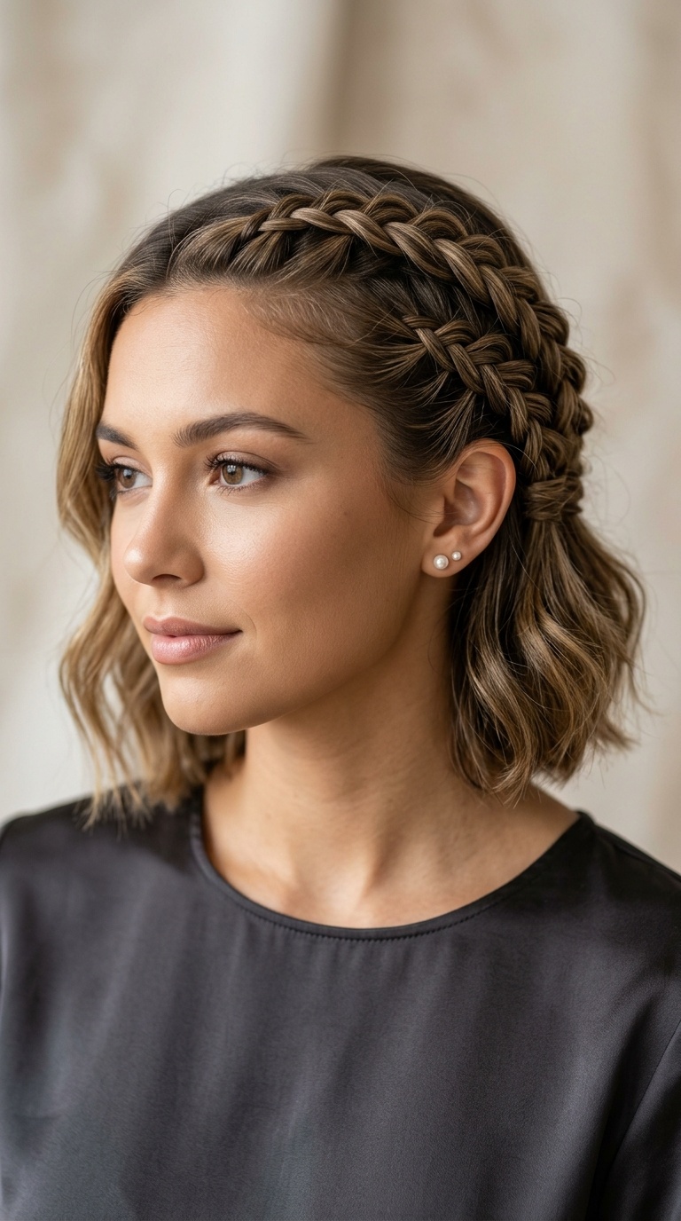 Double-Braided Side Tuck