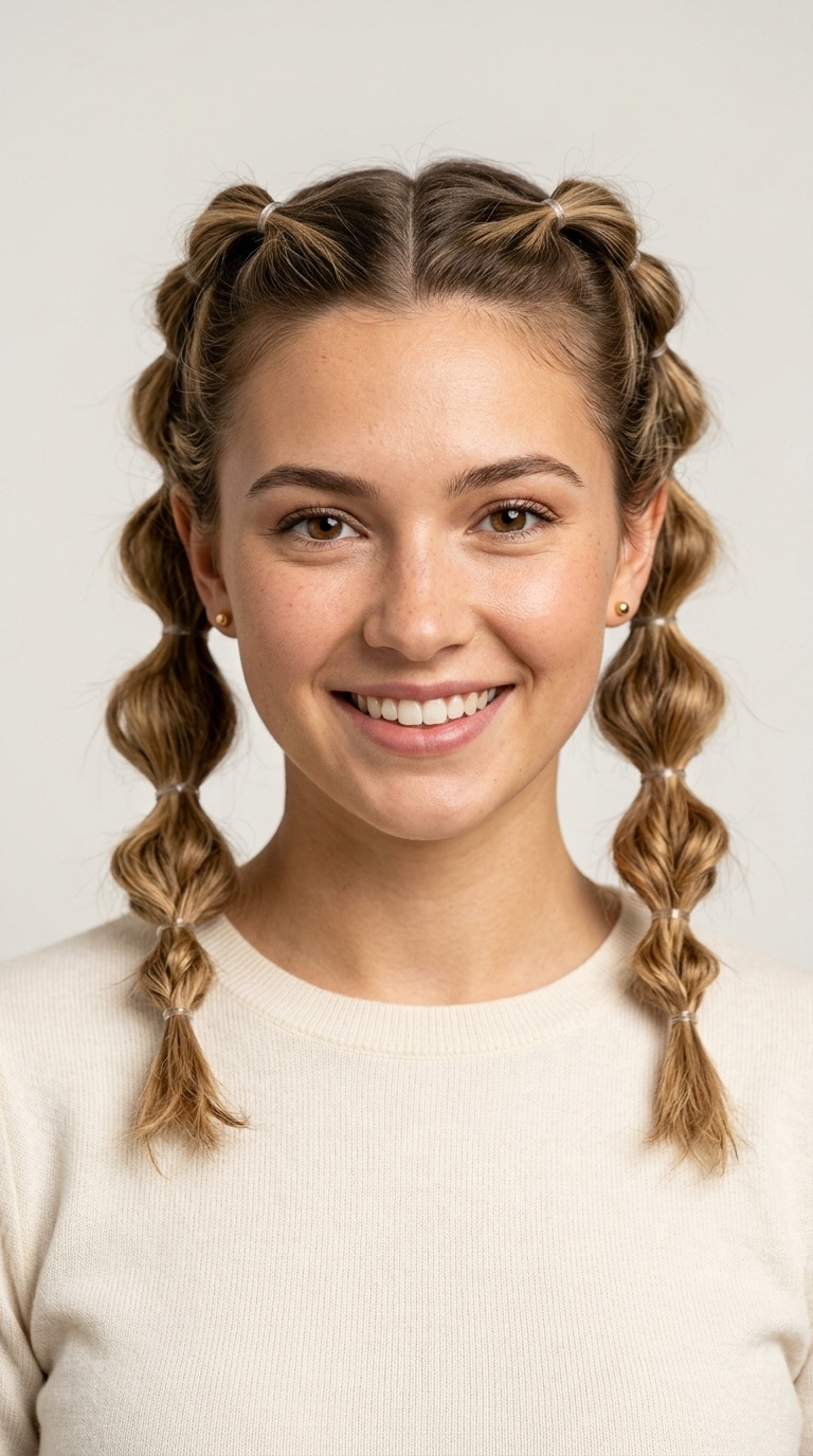 Double Bubble Braids