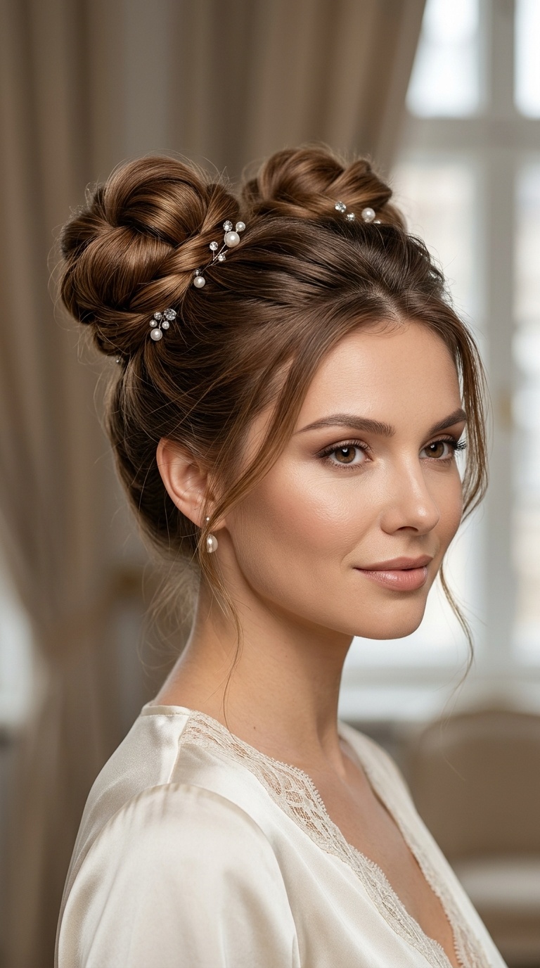 Double Bun Updo