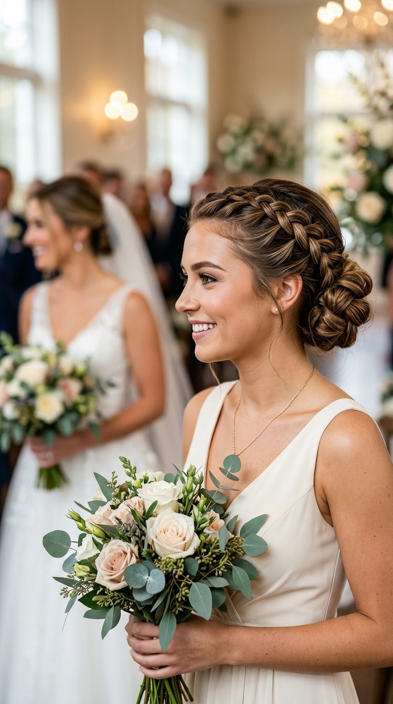 Double Dutch Braided Bun