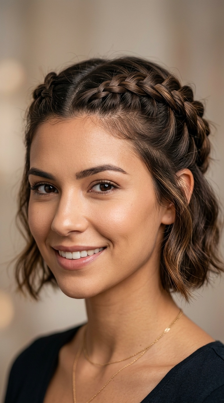 Double Dutch Braided Crown