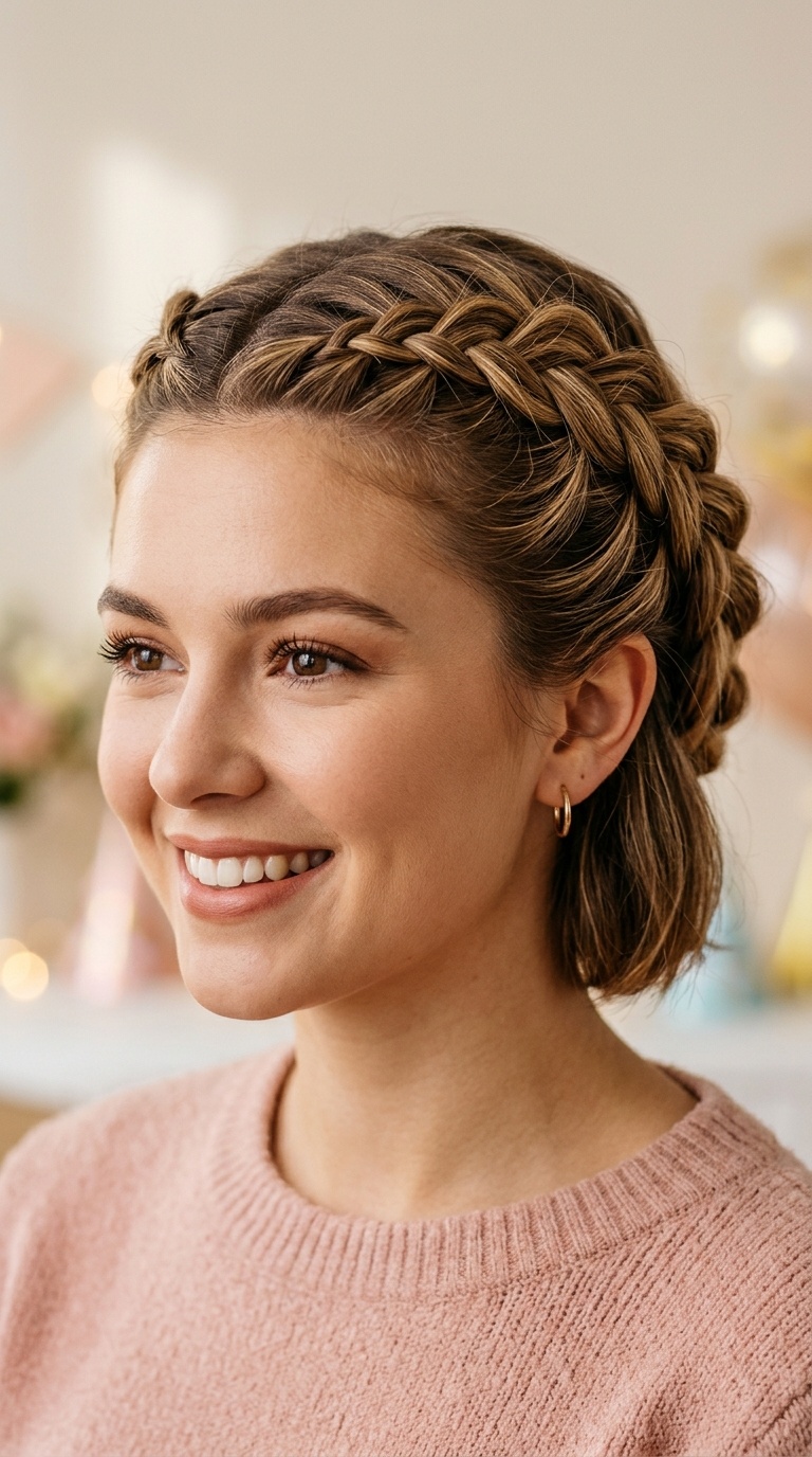 Double Dutch Braided Crown