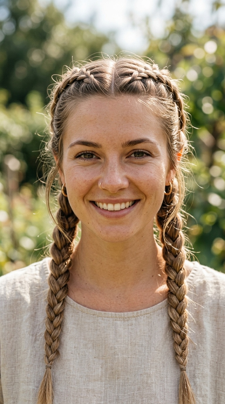 Double Dutch Braids