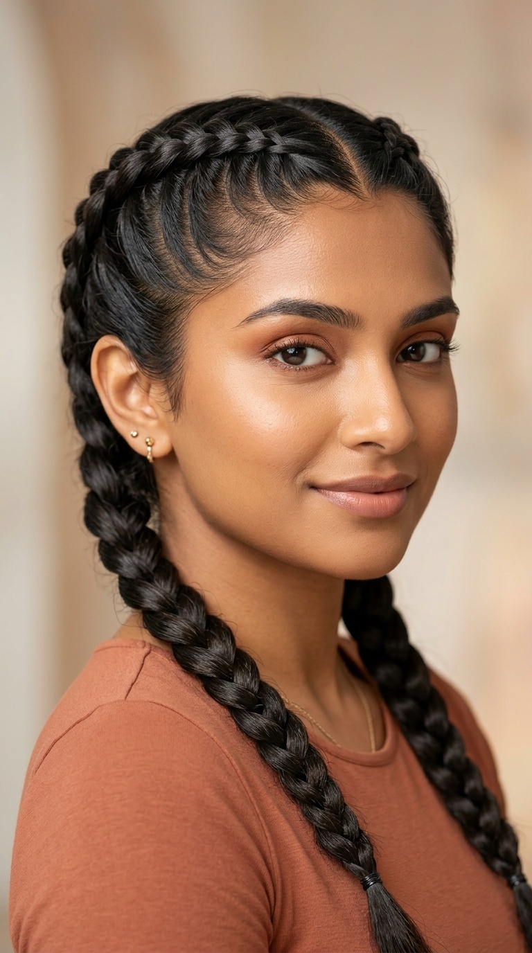 Double Dutch Braids