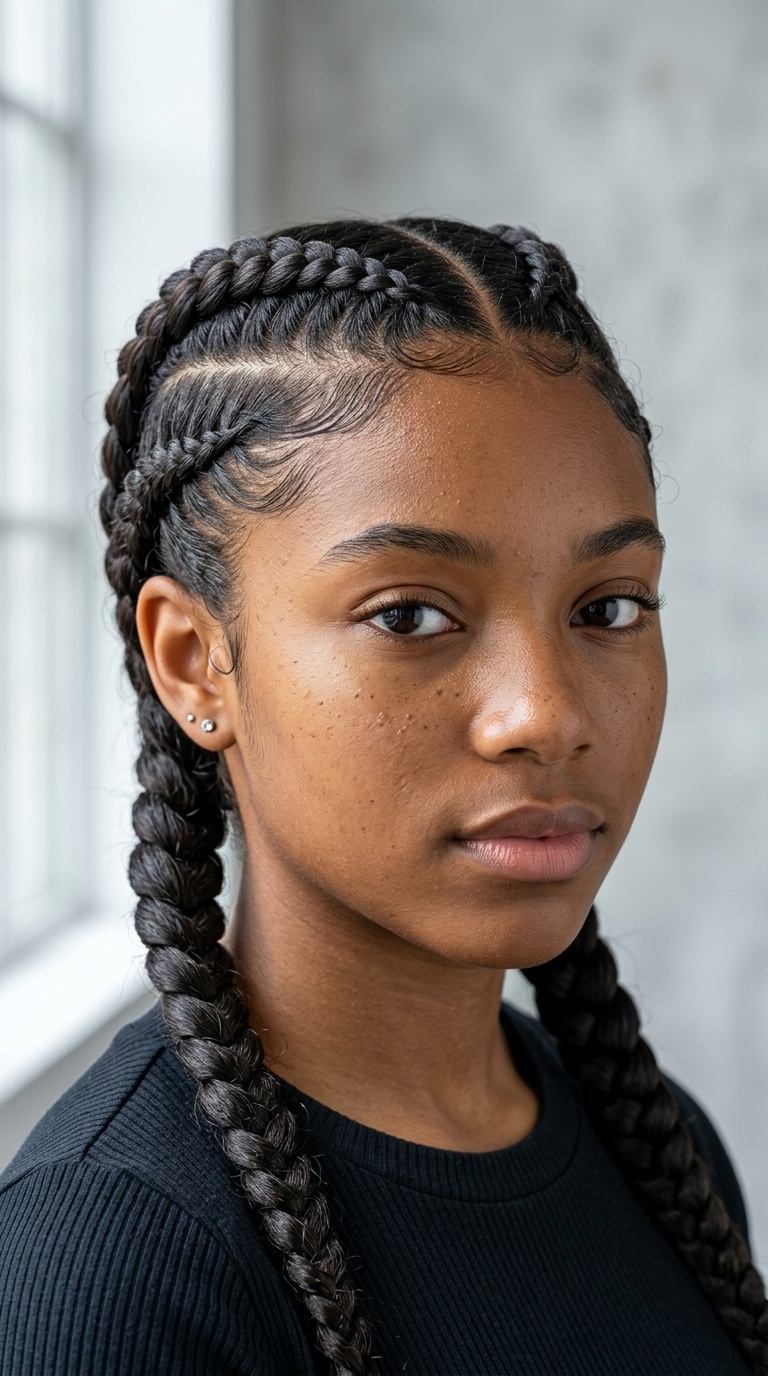 Double Dutch Braids