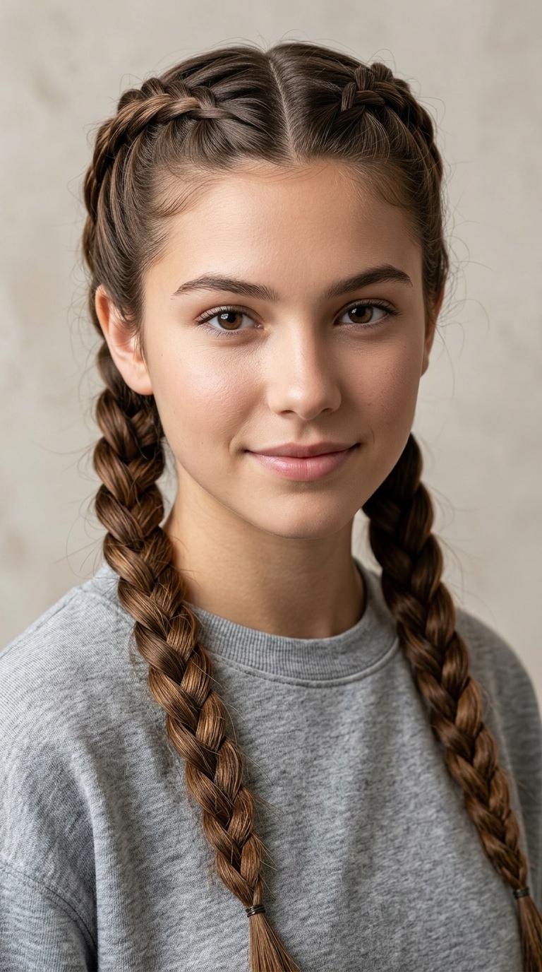 Double Dutch Braids