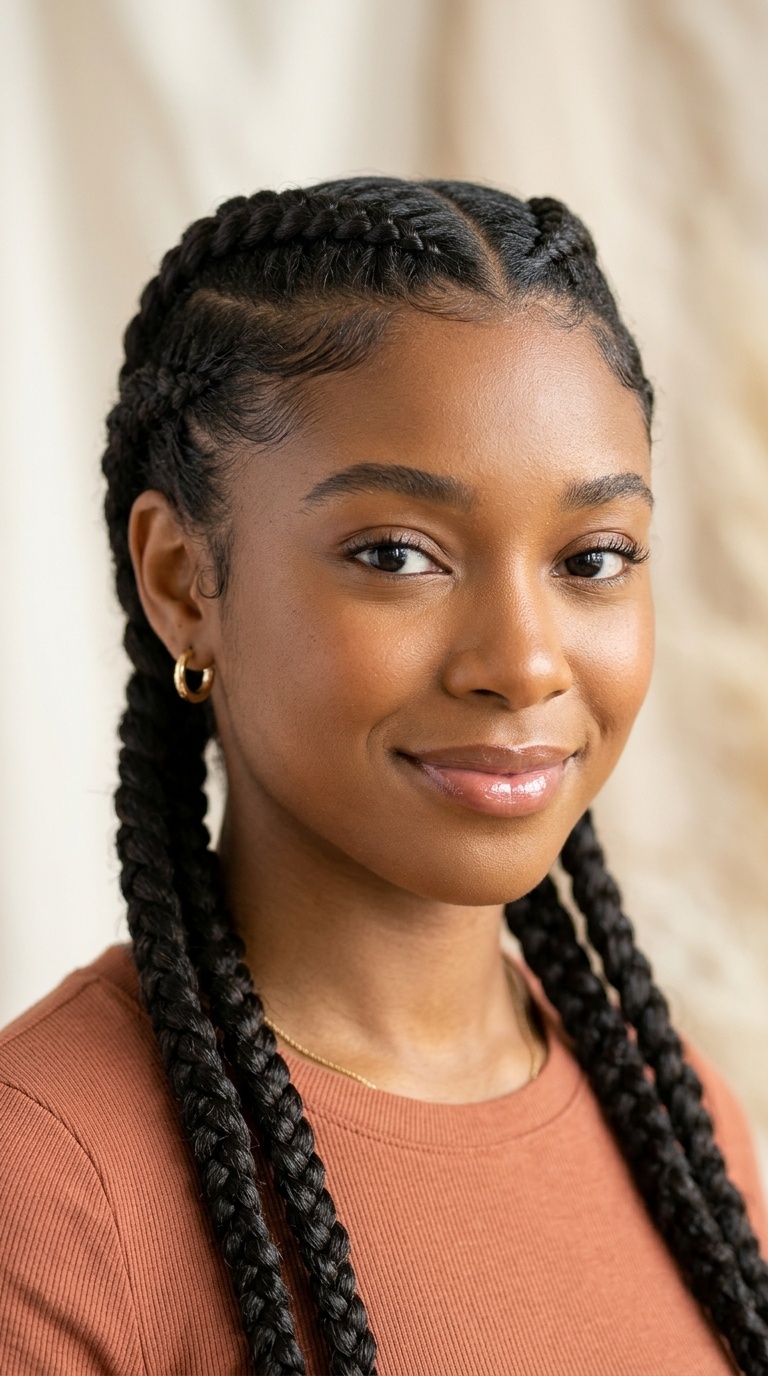 Double Dutch Braids