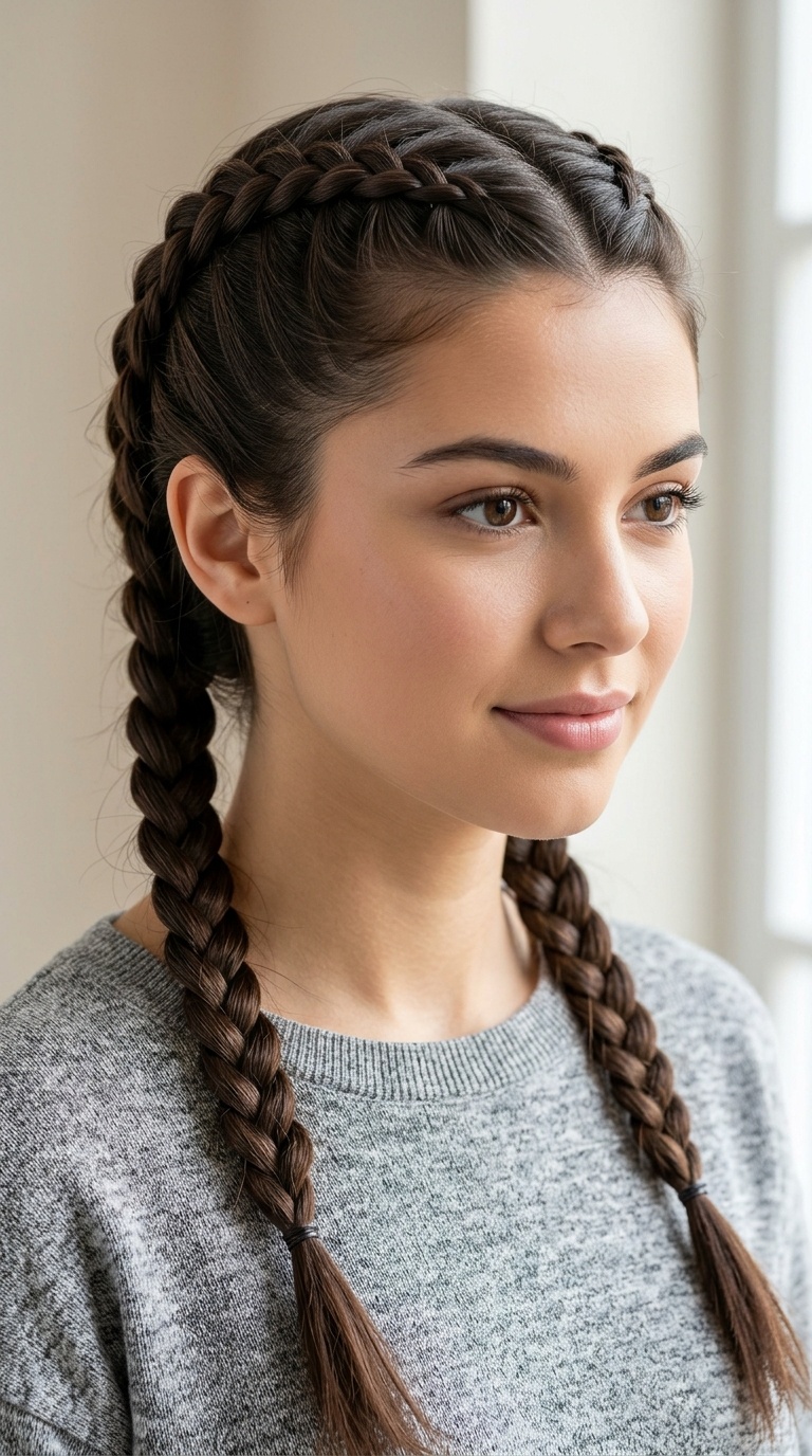 Double Dutch Braids