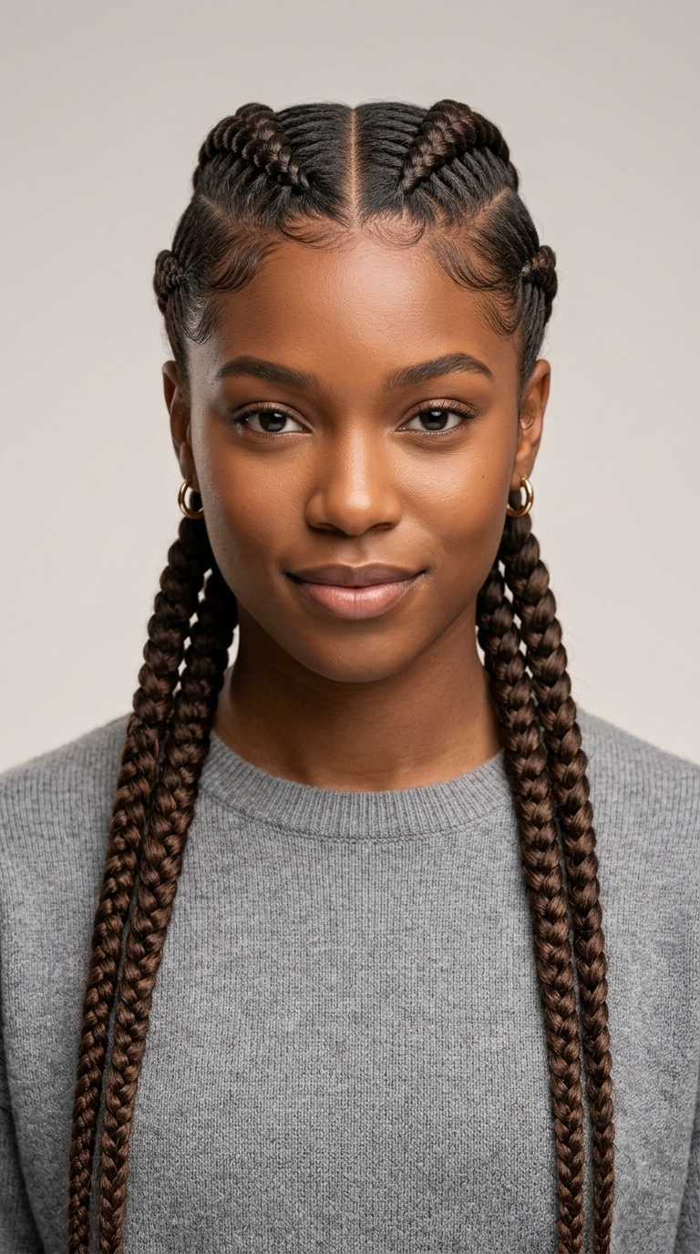 Double Dutch Braids
