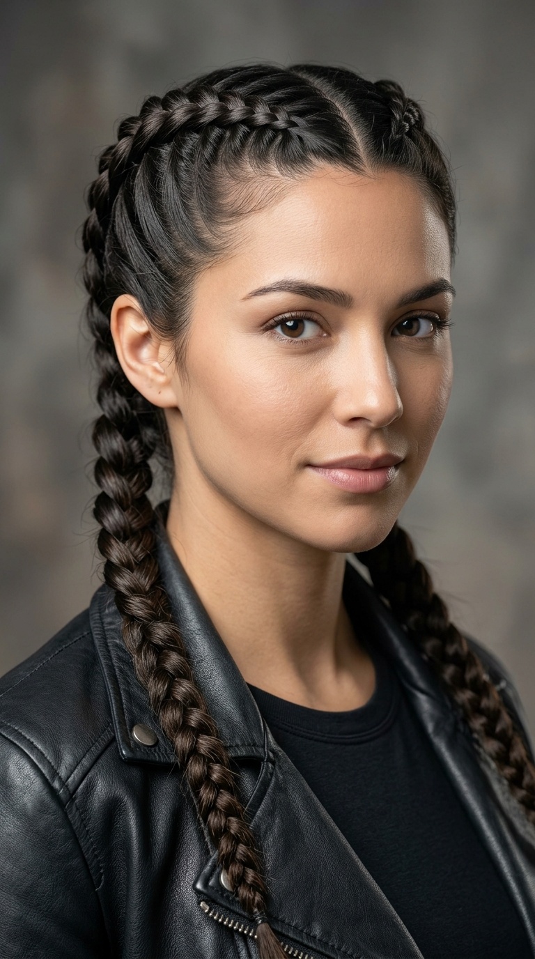 Double Dutch Braids