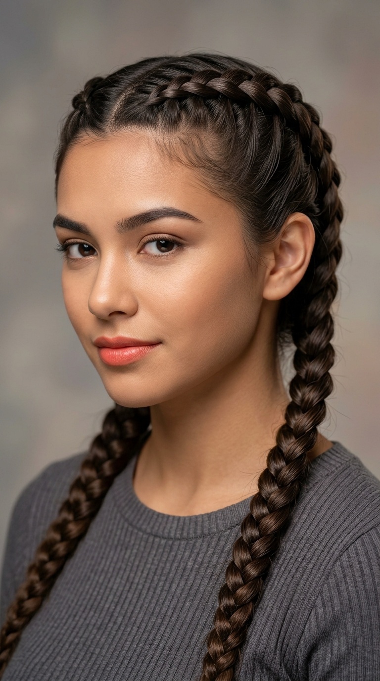 Double Dutch Braids