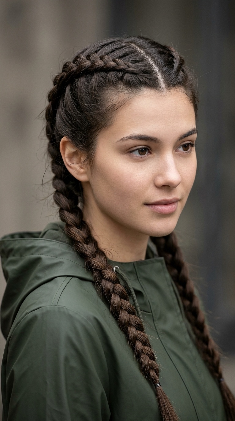 Double Dutch Braids