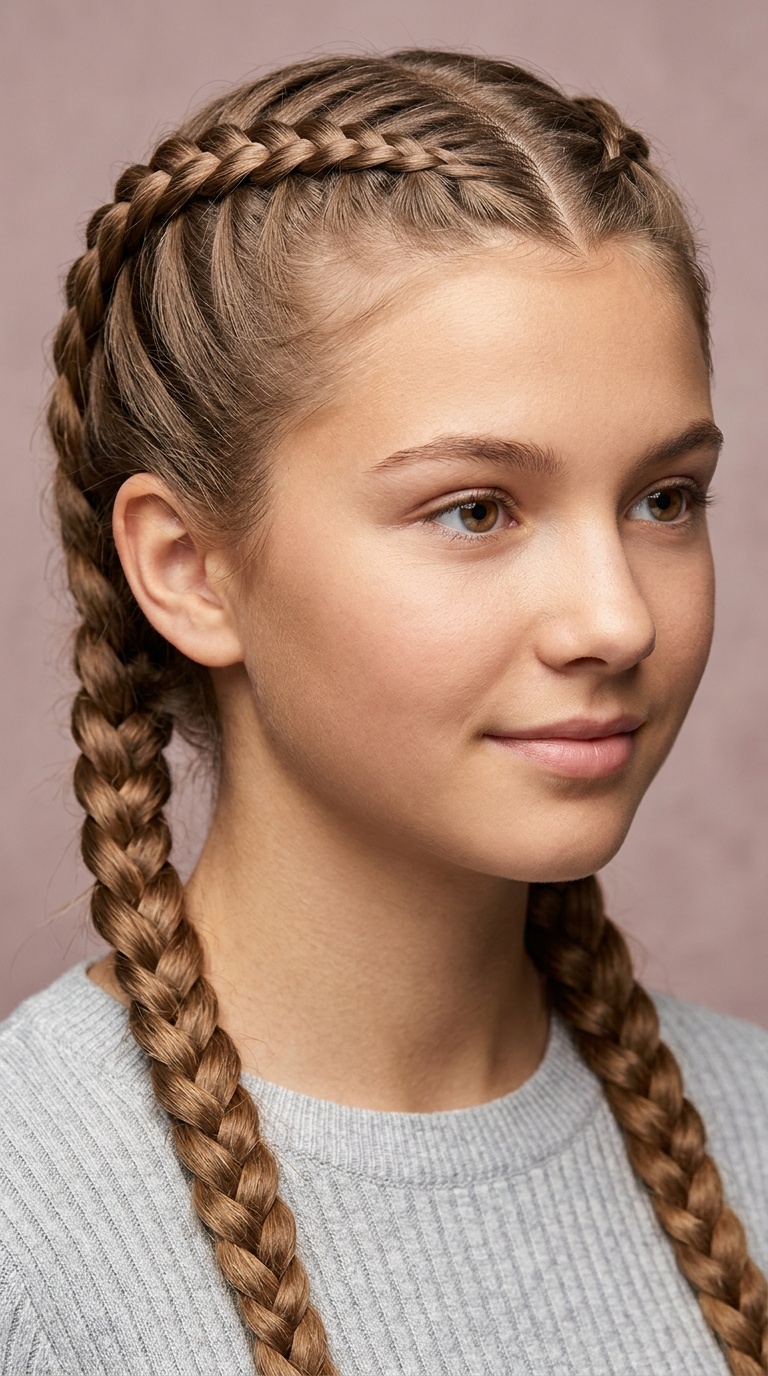 Double Dutch Braids