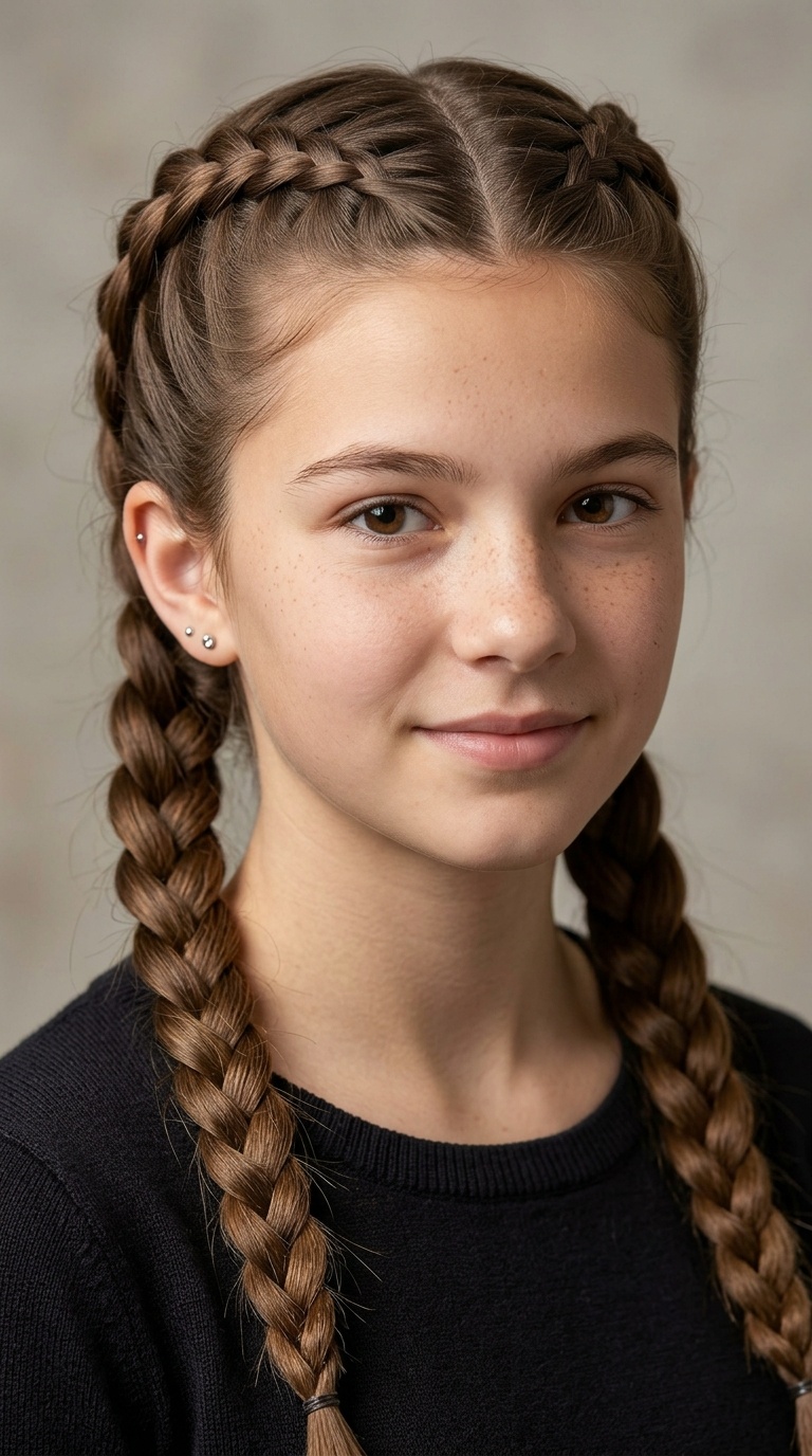 Double Dutch Braids