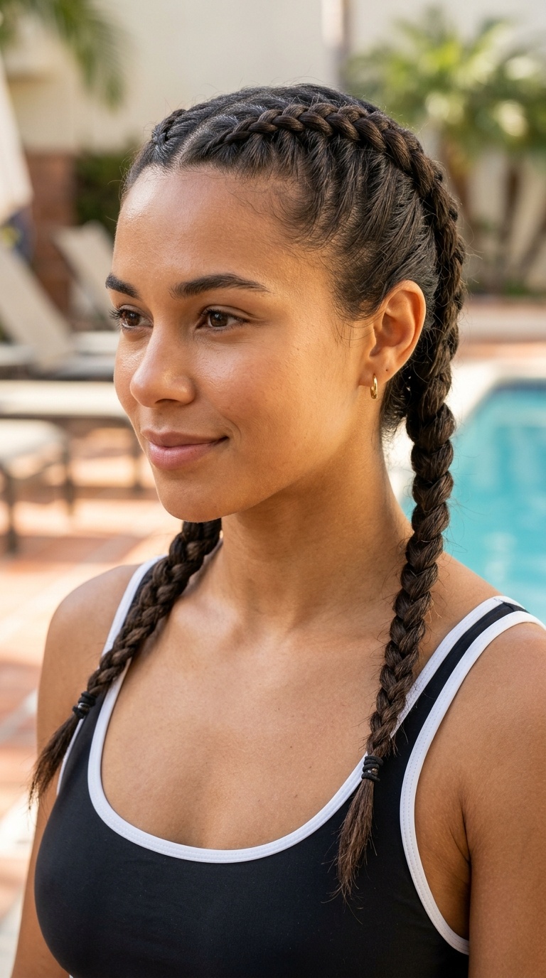 Double Dutch Braids