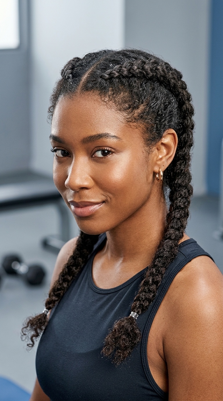 Double Dutch Braids