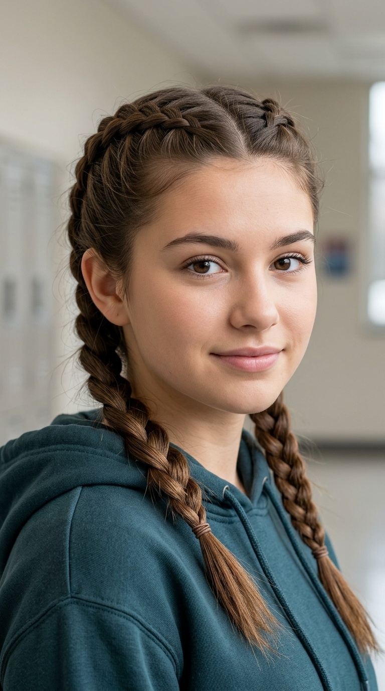Double Dutch Braids