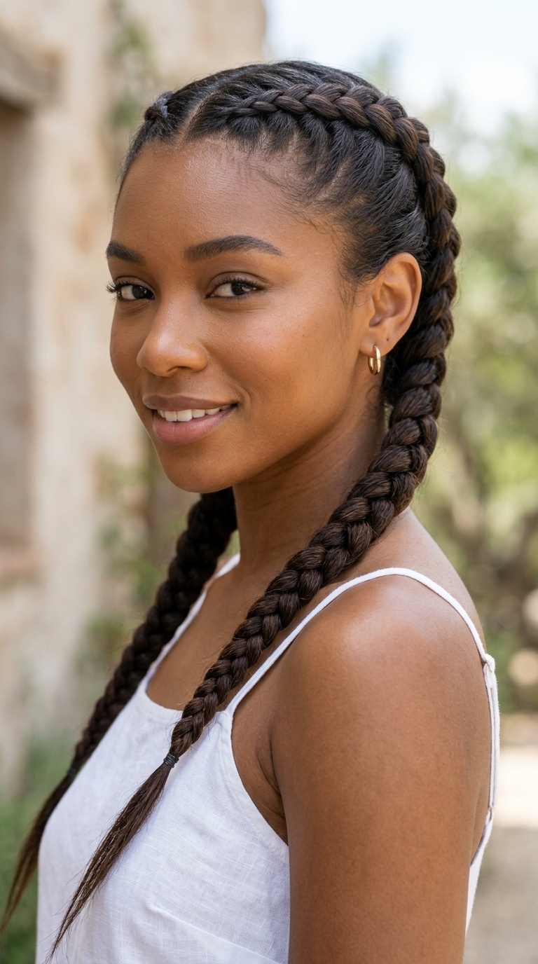 Double Dutch Braids