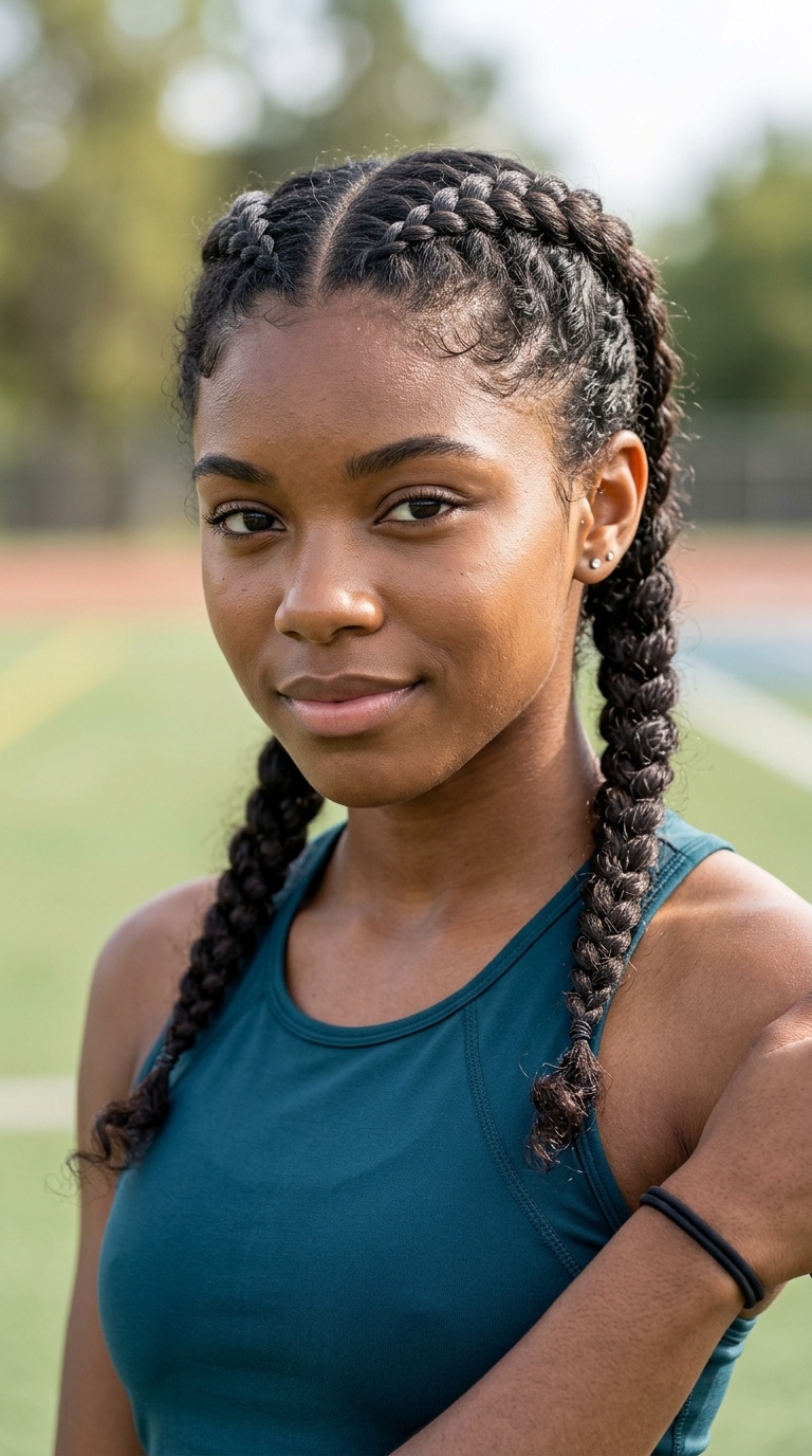 Double Dutch Braids