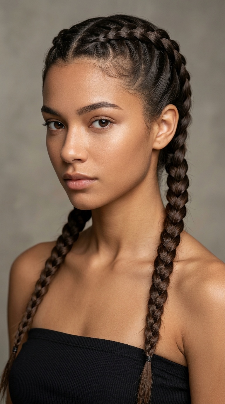Double Dutch Braids