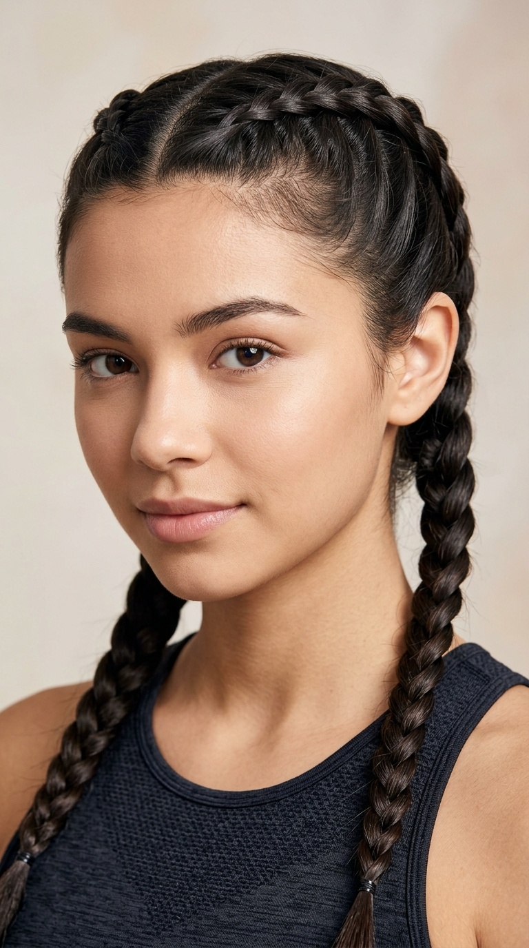 Double Dutch Braids