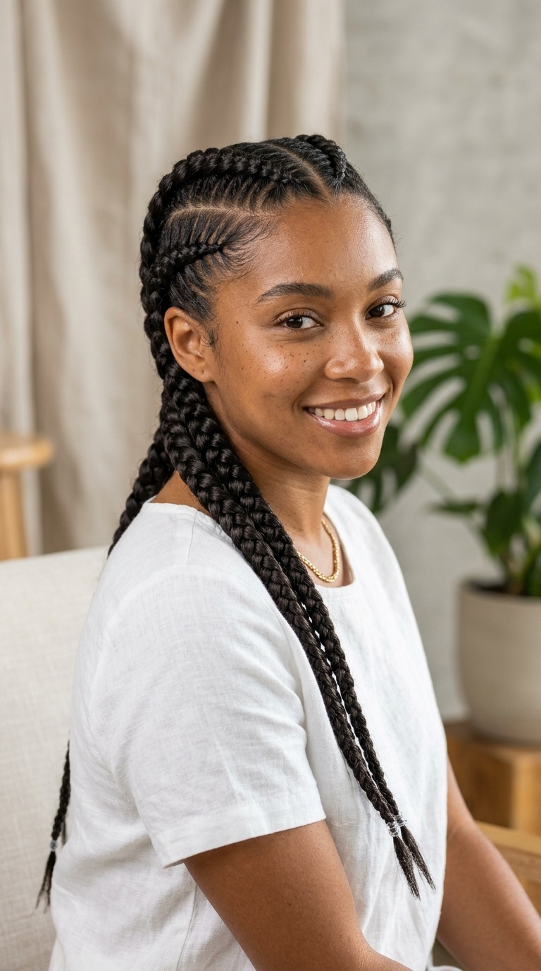 Double Dutch Braids