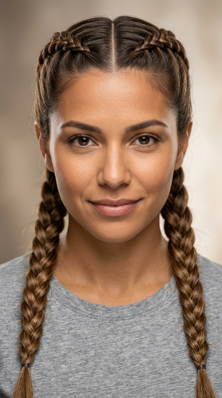 Double Dutch Braids
