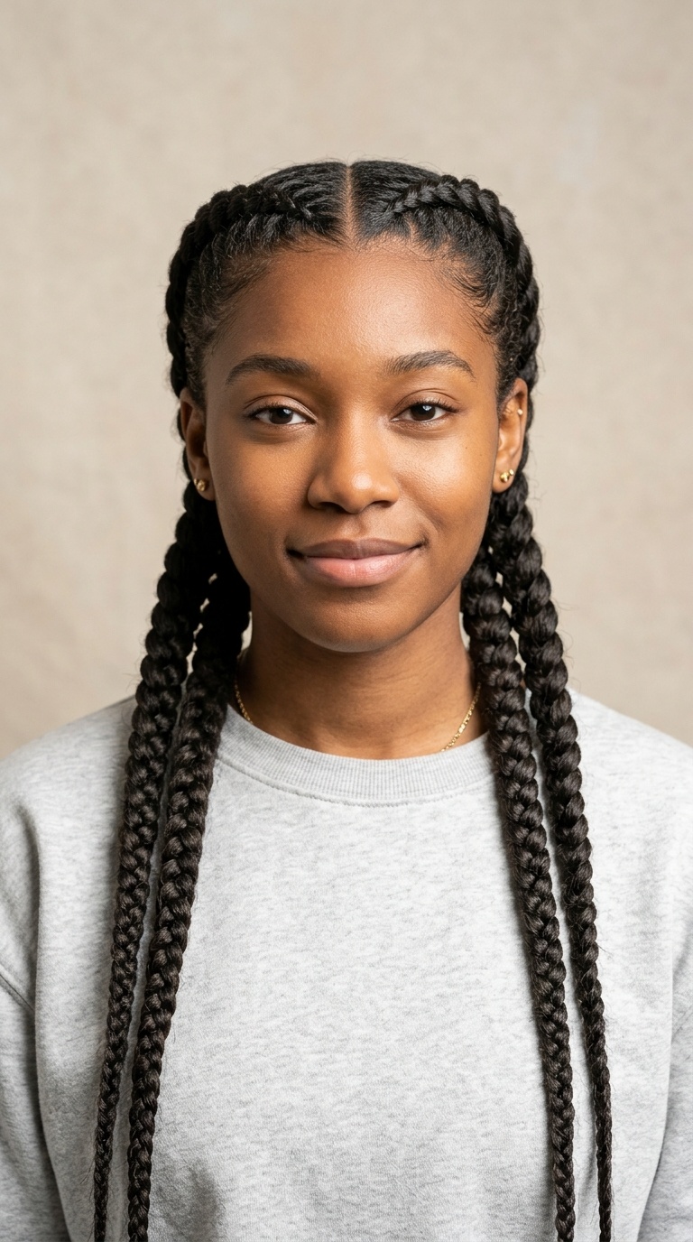 Double Dutch Braids