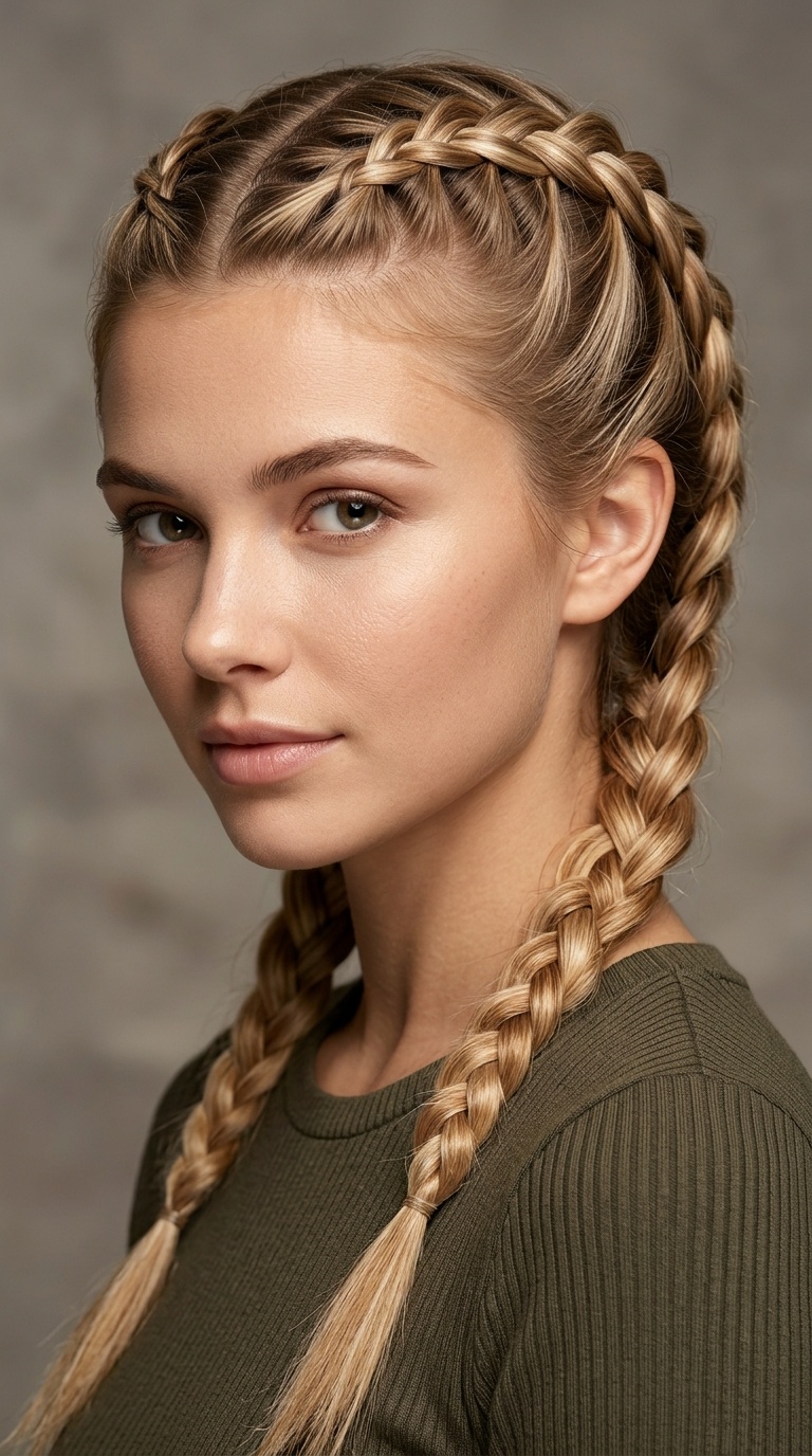 Double Dutch Braids