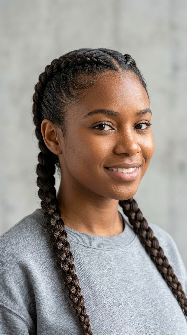 Double Dutch Braids