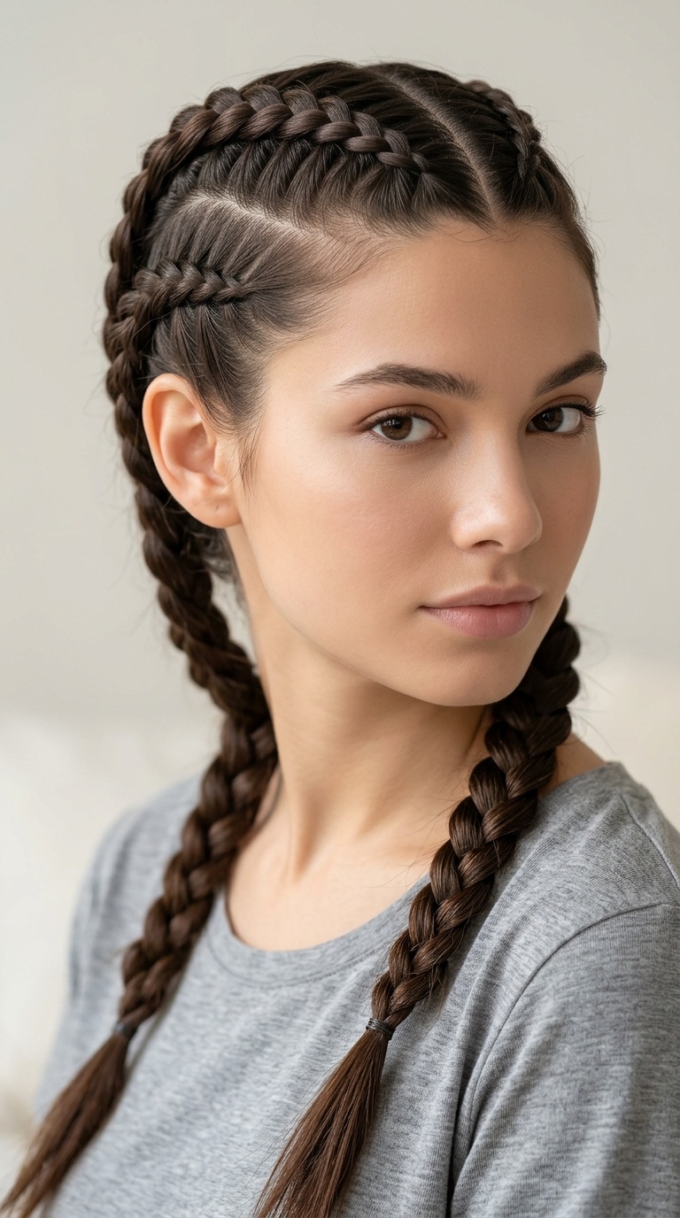 Double Dutch Braids