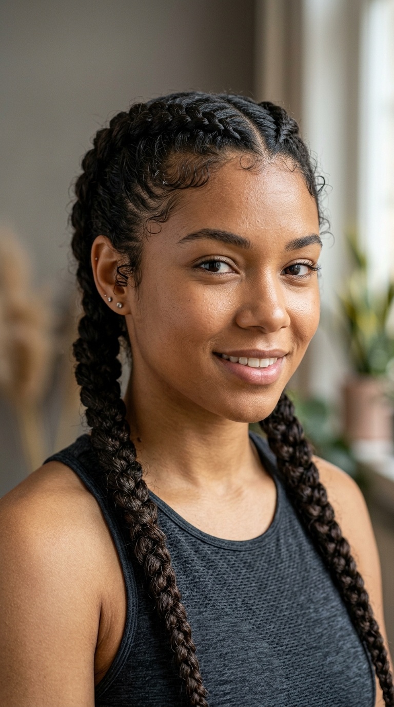 Double Dutch Braids