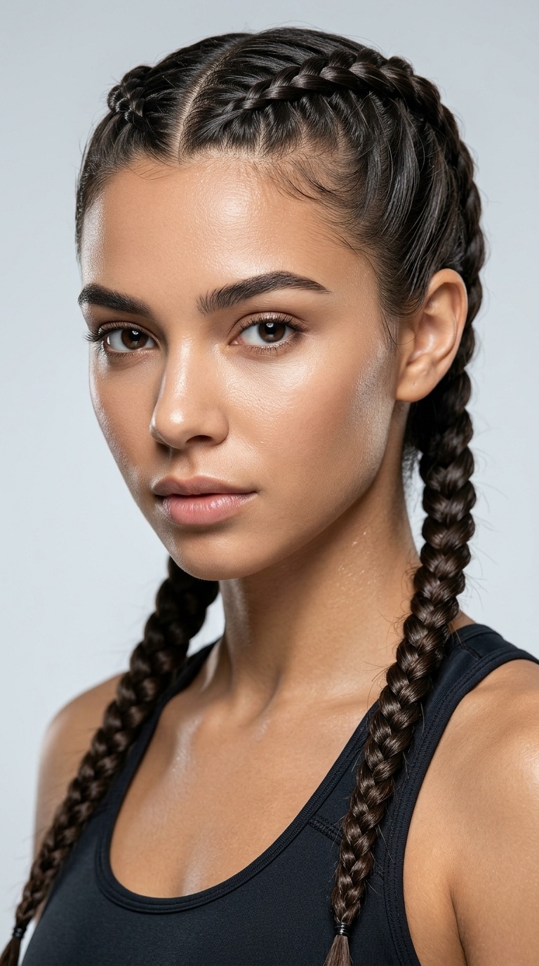 Double Dutch Braids