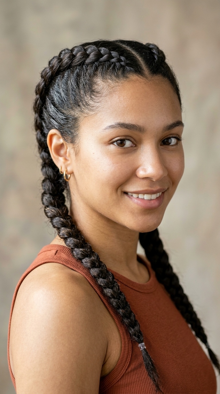 Double Dutch Braids