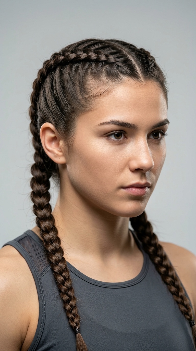 Double Dutch Braids