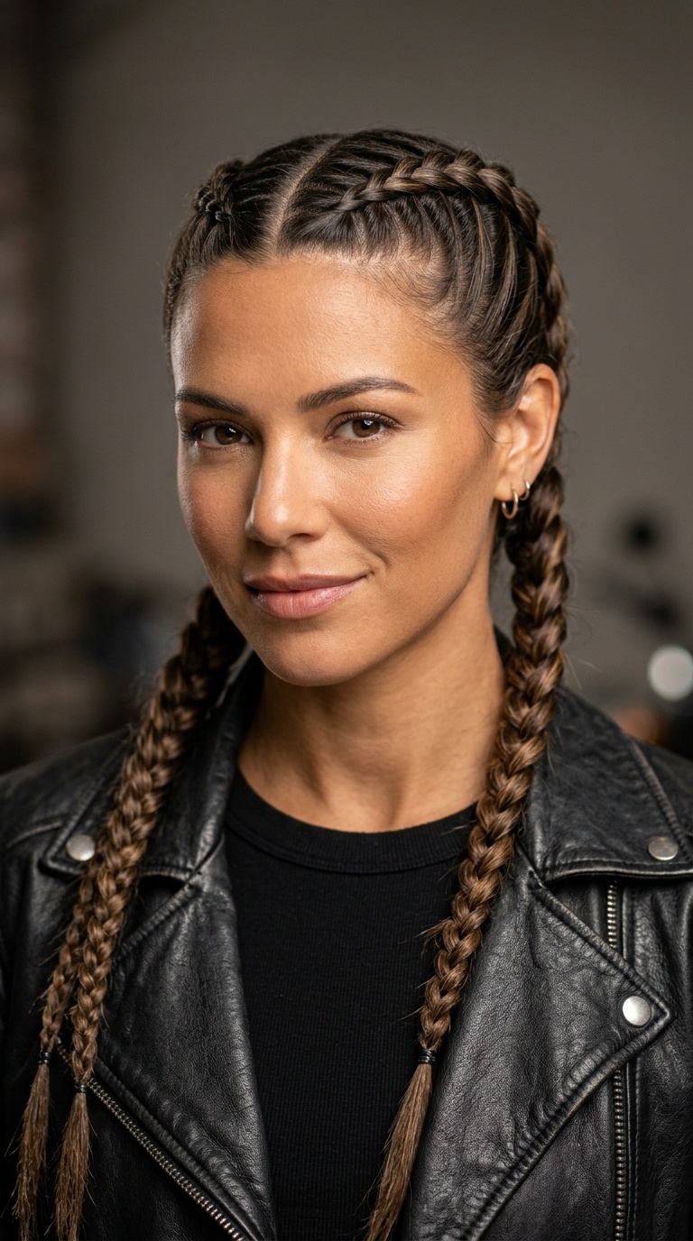Double Dutch Braids