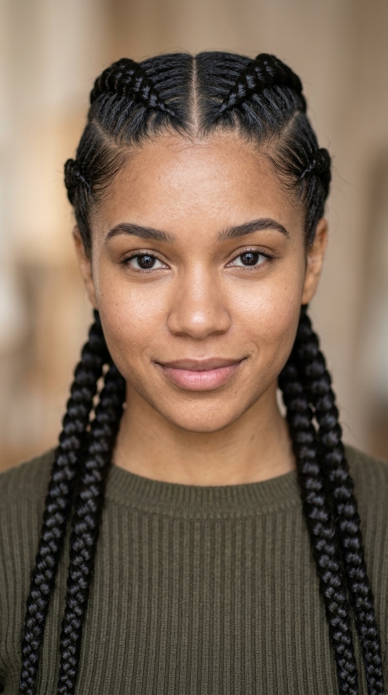 Double Dutch Braids