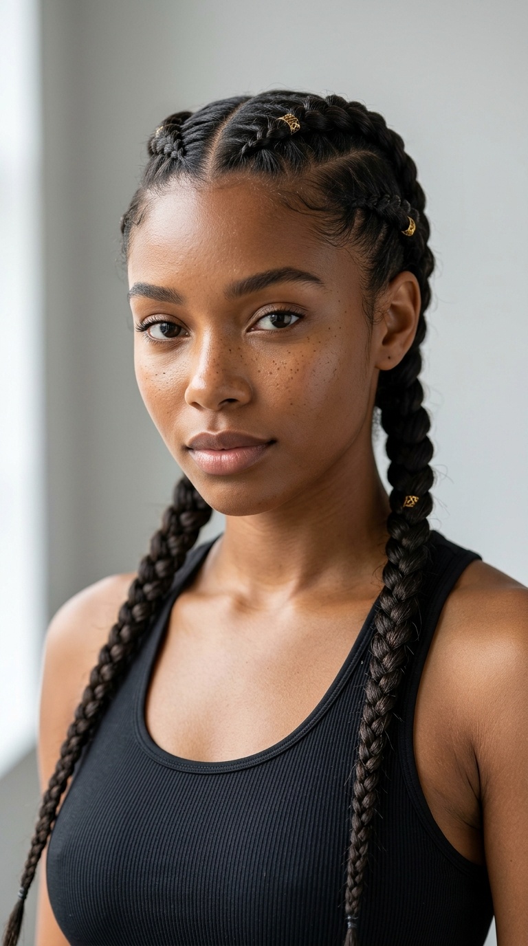 Double Dutch Braids