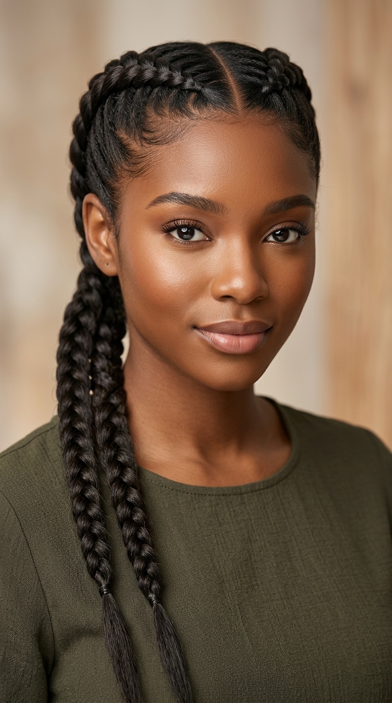 Double Dutch Braids