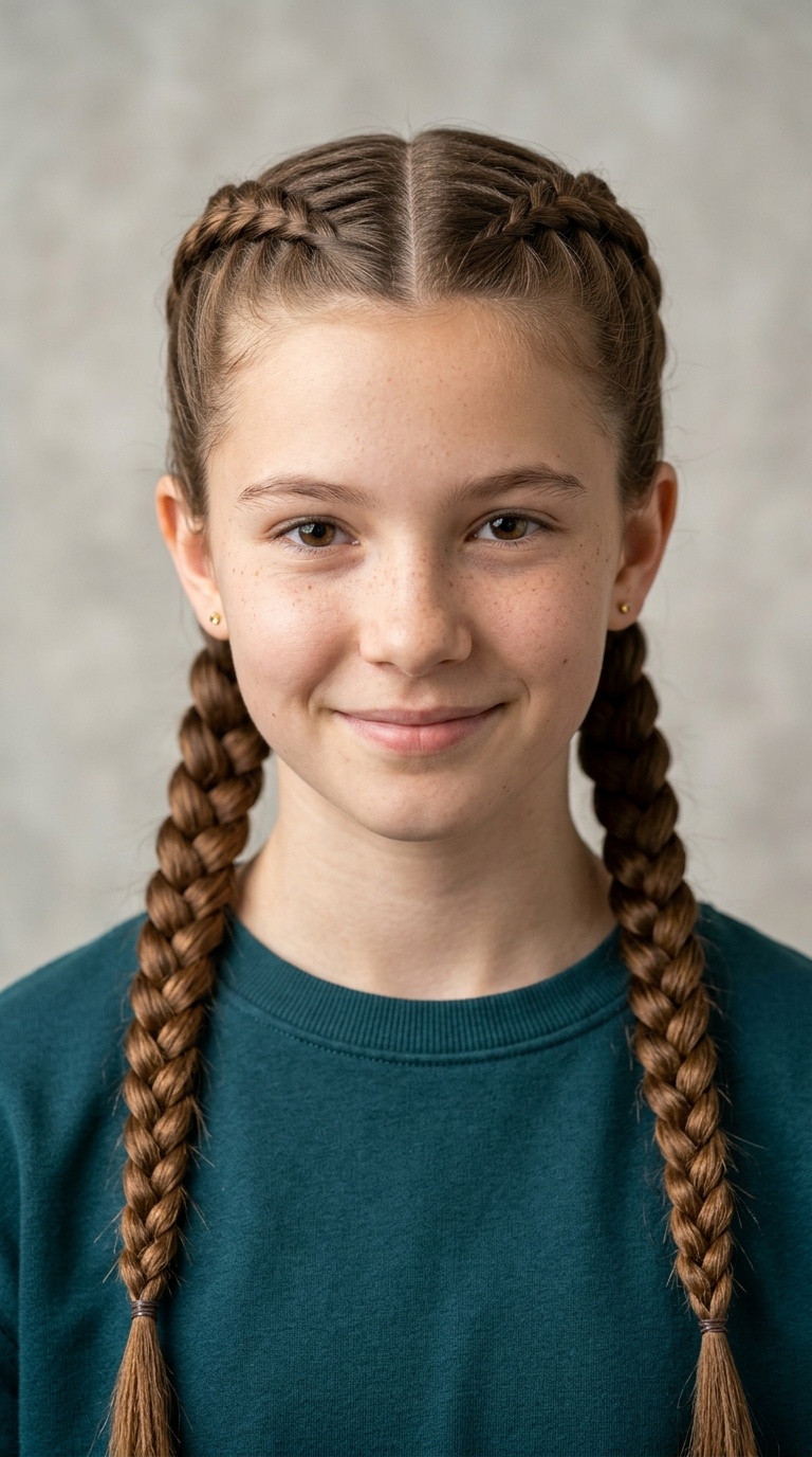 Double Dutch Braids