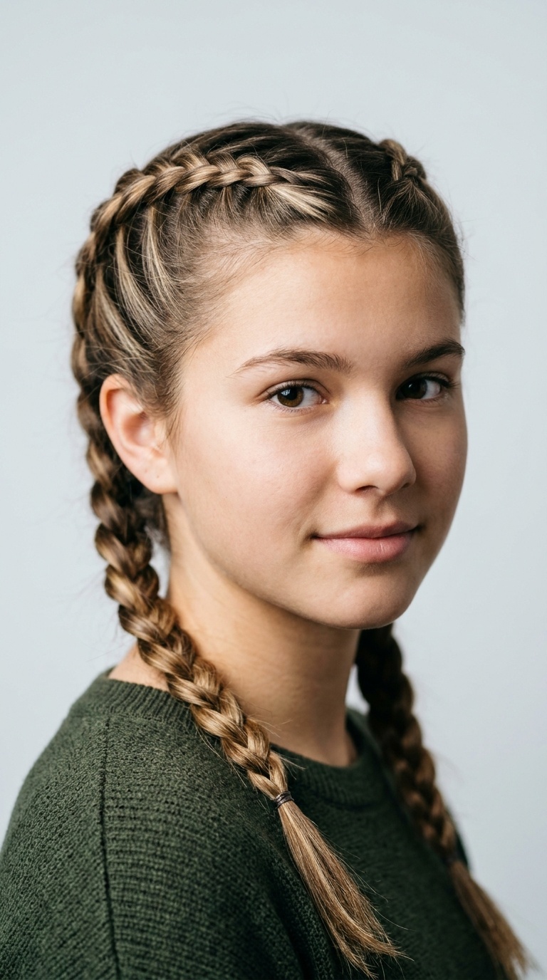 Double Dutch Braids