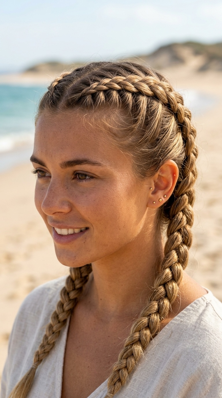 Double Dutch Braids