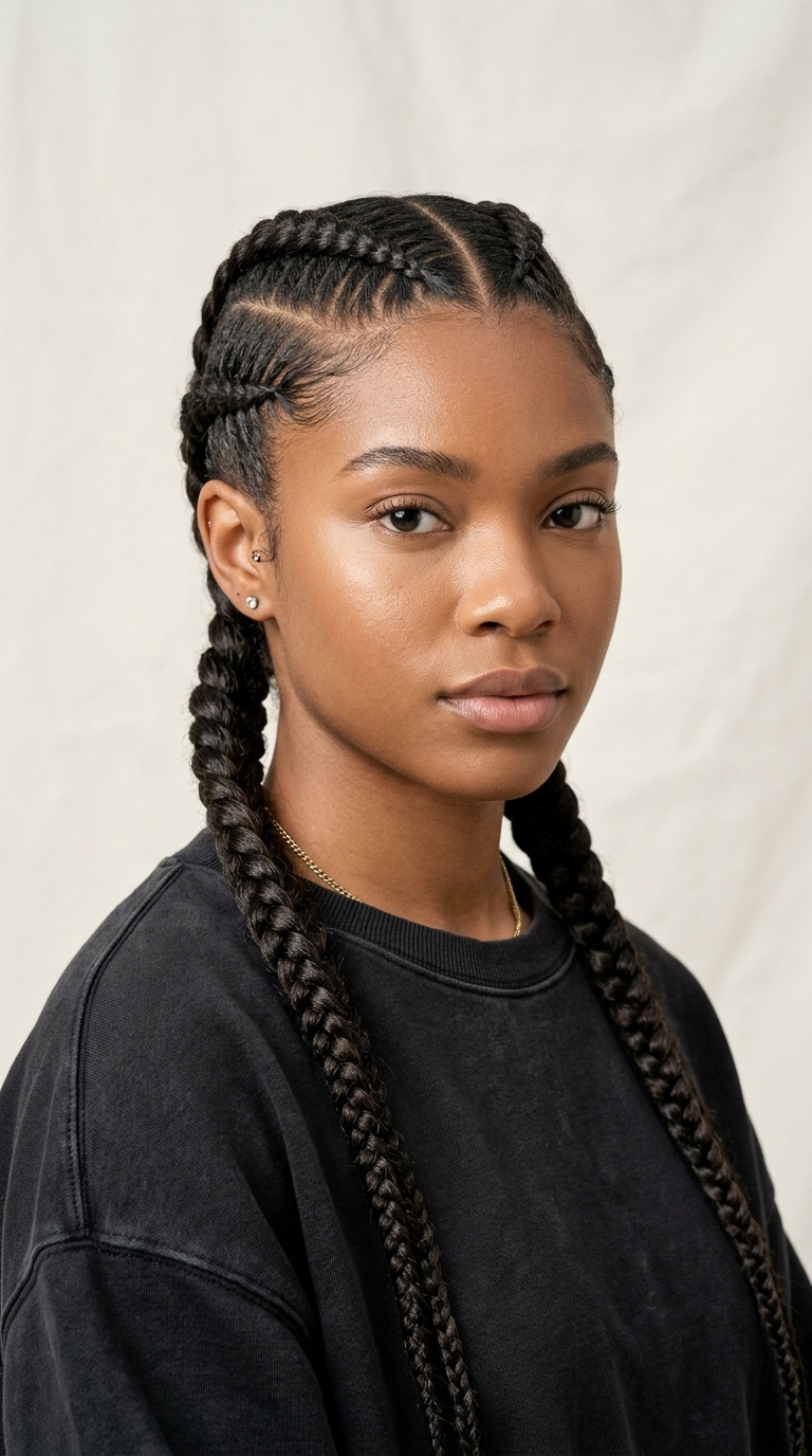 Double Dutch Braids