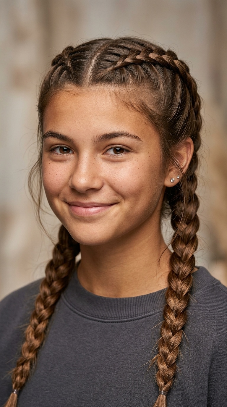 Double Dutch Braids