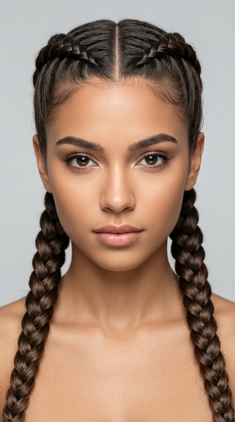 Double Dutch Braids