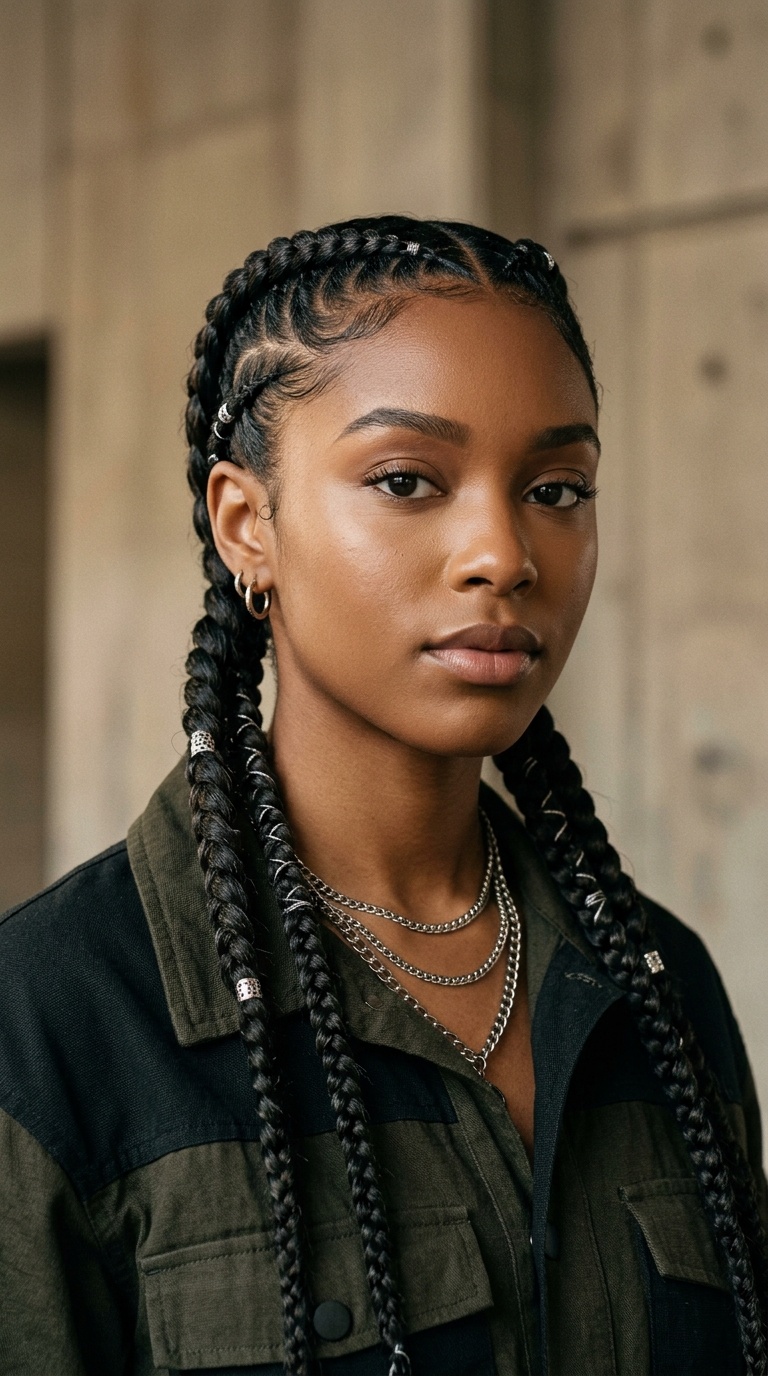 Double Dutch Braids