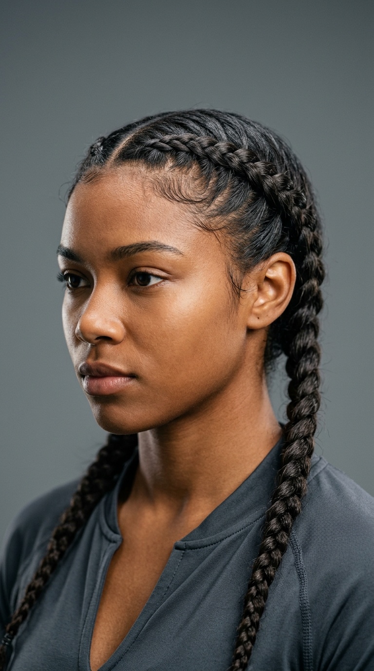 Double Dutch Braids