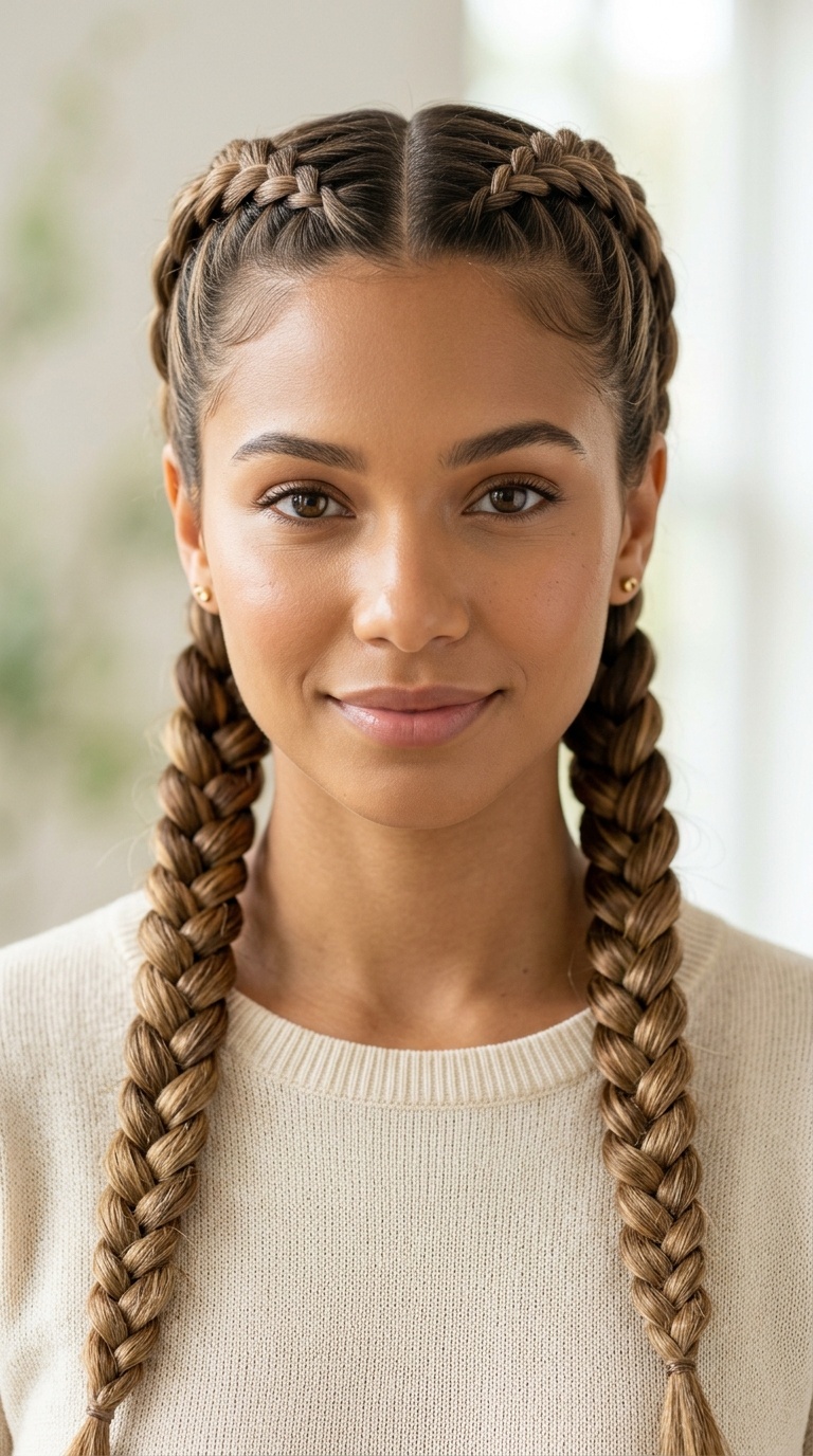 Double Dutch Braids
