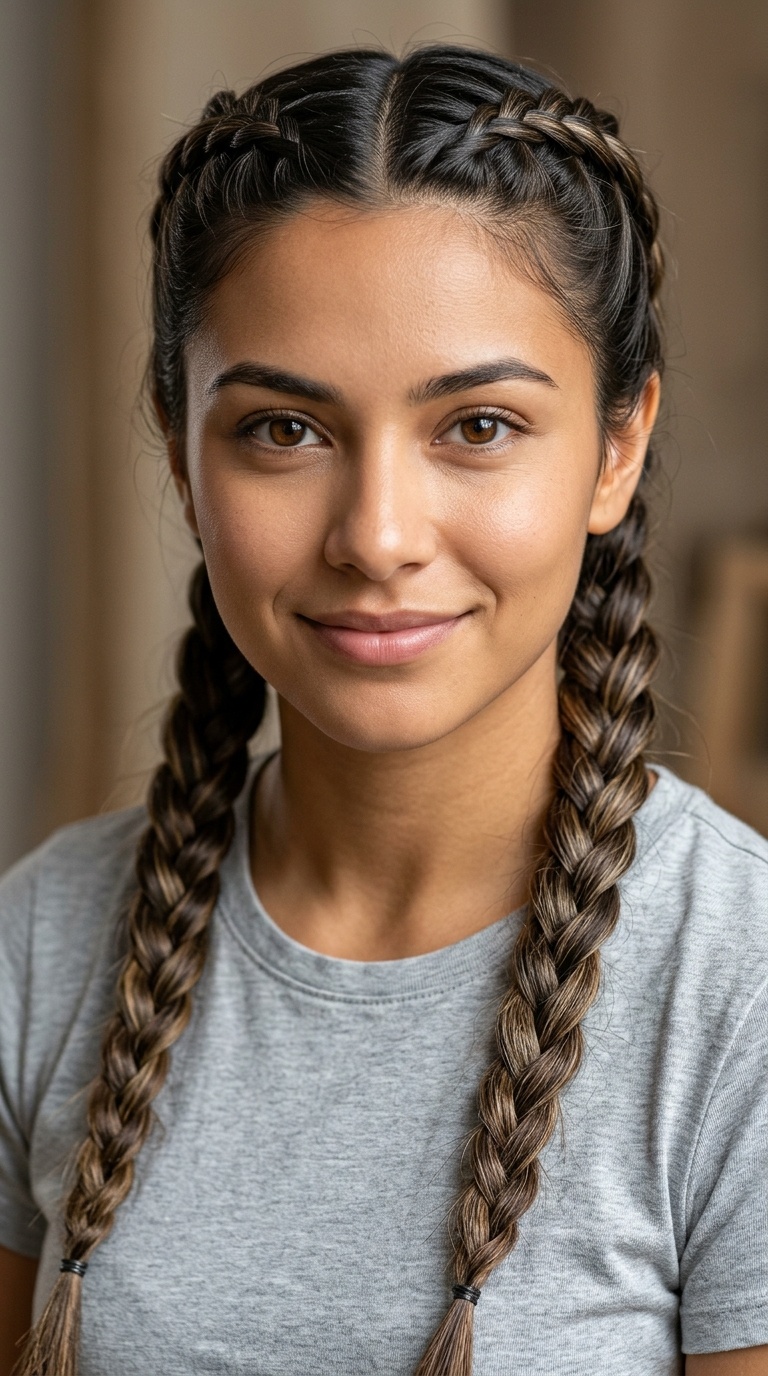 Double Dutch Braids
